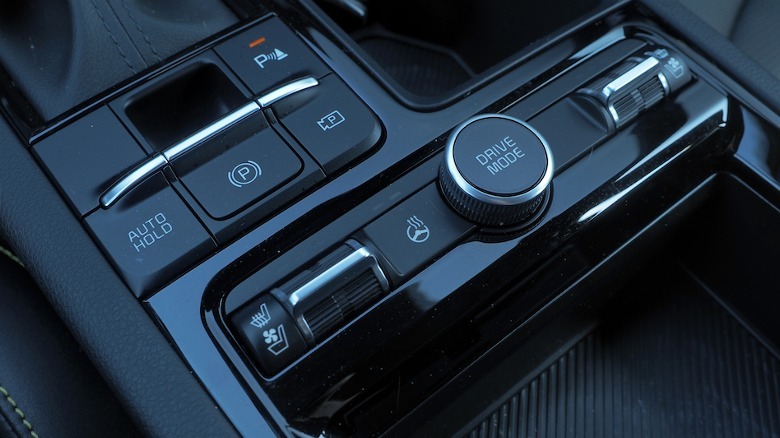 K5 GT controls