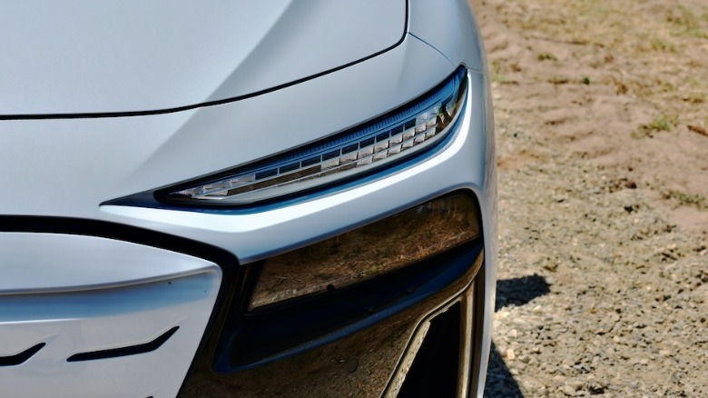 A6 e-tron headlamp detail