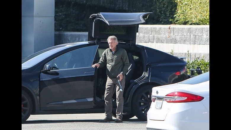 Harrison Ford Tesla Model X