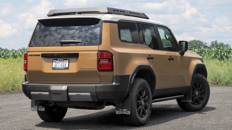 2024 Land Cruiser rear 3/4