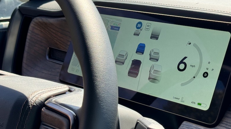Updated gauge cluster