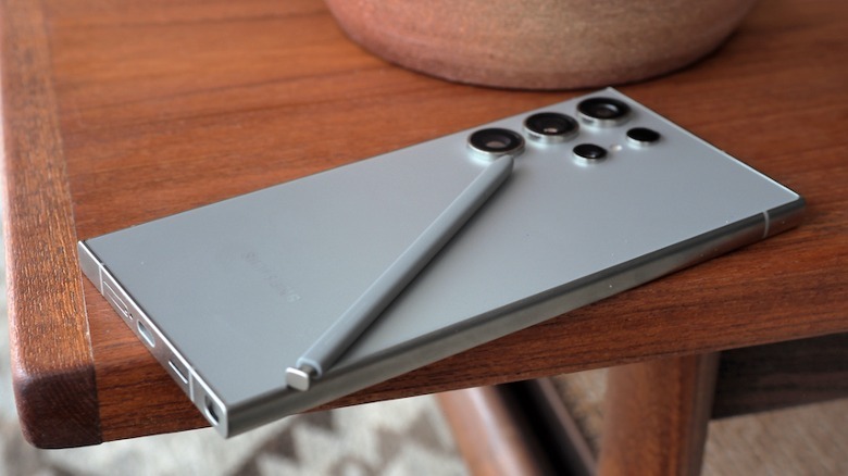Galaxy S24 Ultra on table