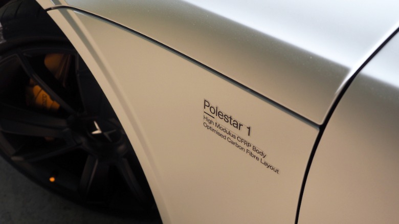 Polestar 1 badging