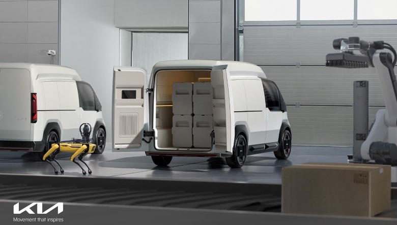 Kia PBV concept van.