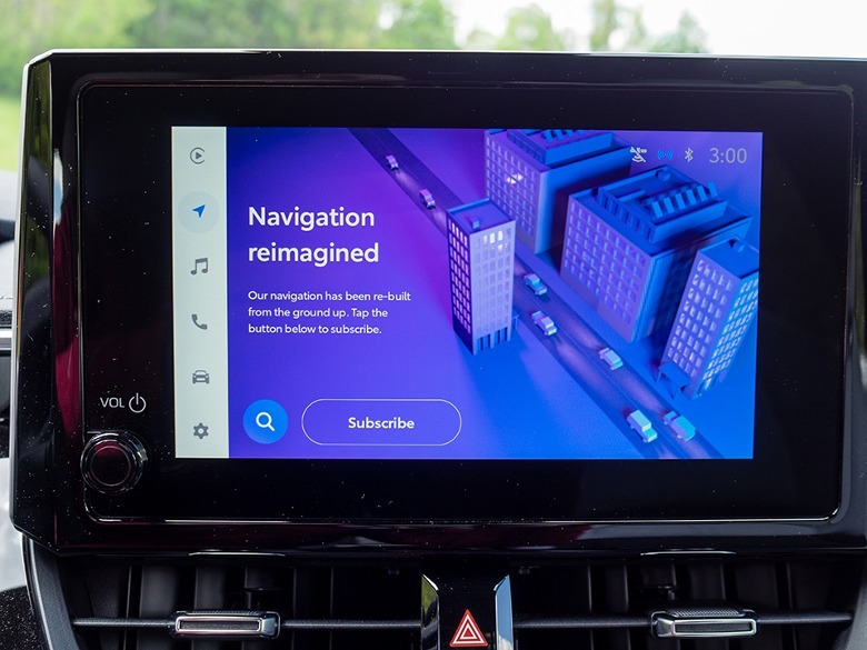 2023 Toyota Corolla Hatchback XSE infotainment screen
