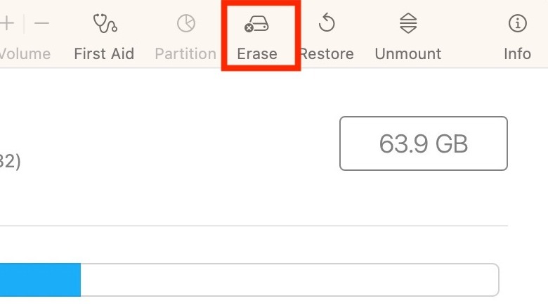 Erase Icon in Disk Utility