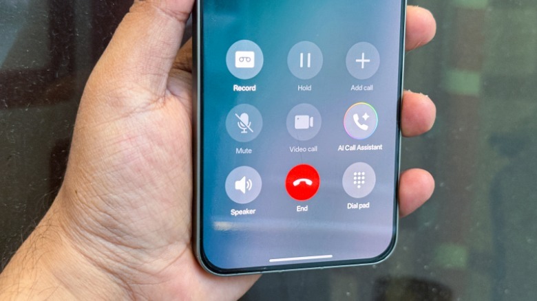 AI call translation on OnePlus 13s.