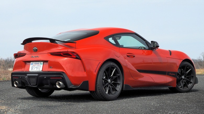 Supra rear three-quarters