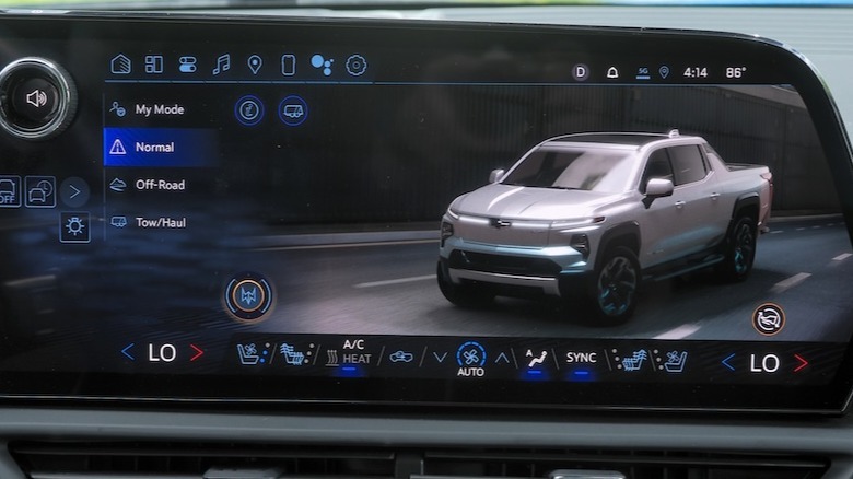 Silverado EV drive modes