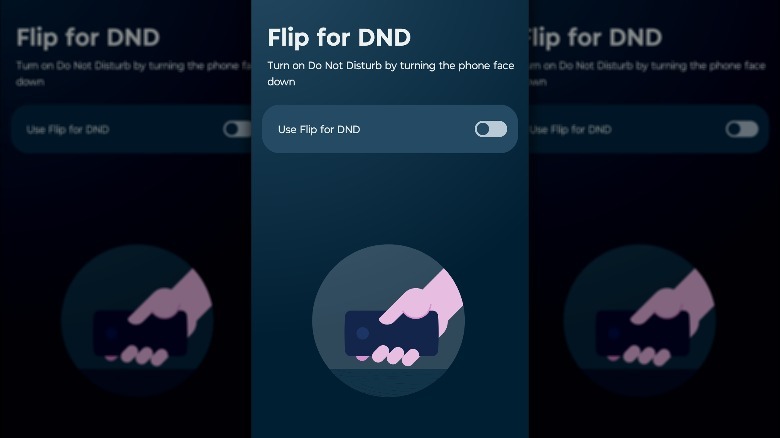 Android Flip for DND