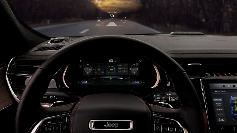 Jeep head-up display