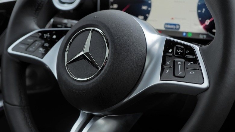 2023 GLC steering wheel