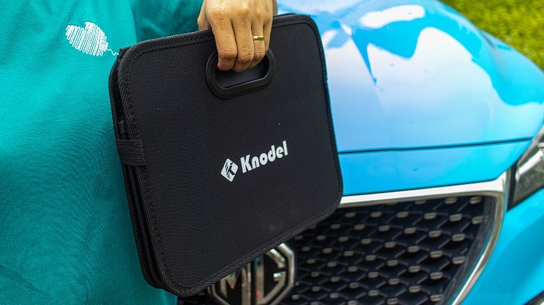 K Knodel Car Trunk Organizer folded