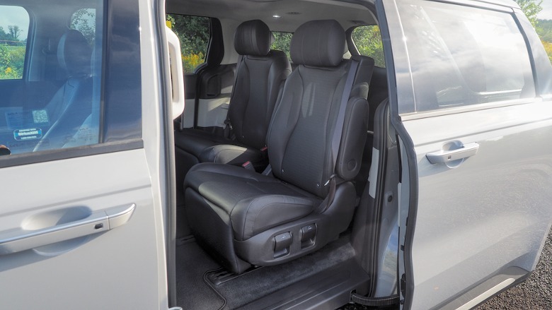 Power rear doors and 2nd row seats