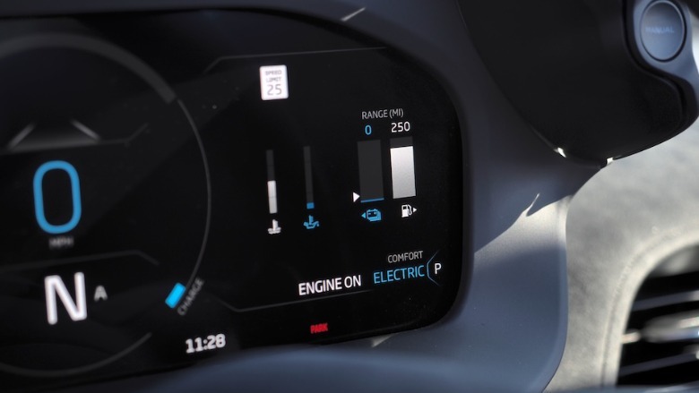 McLaren Artura drive display