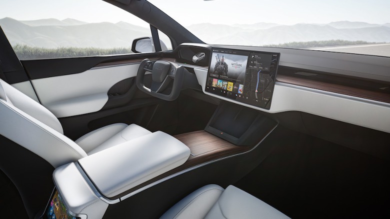 Model X cabin