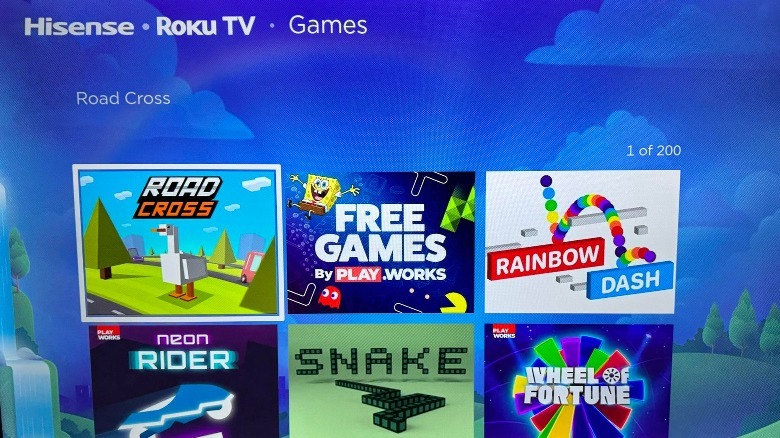 Roku game apps list