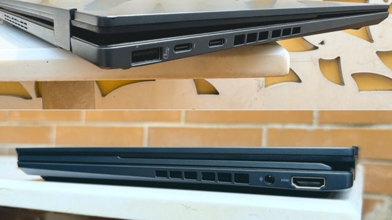 Sides of Asus ZenBook Duo (2024)