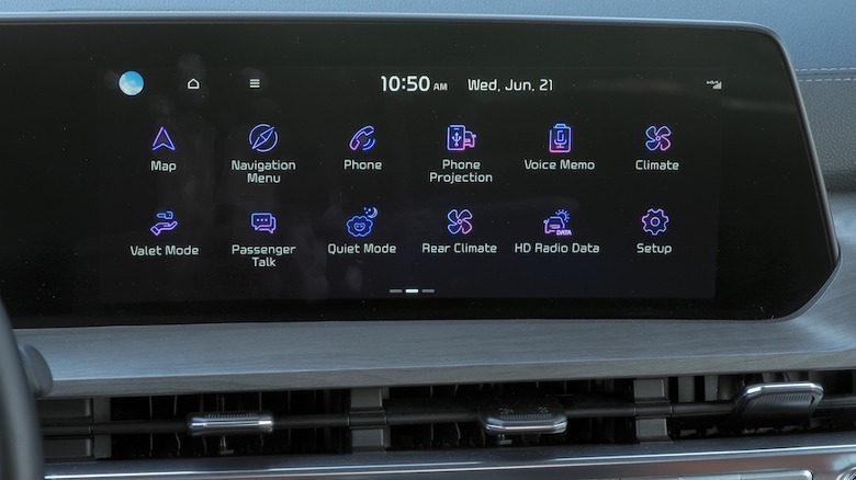 Telluride infotainment