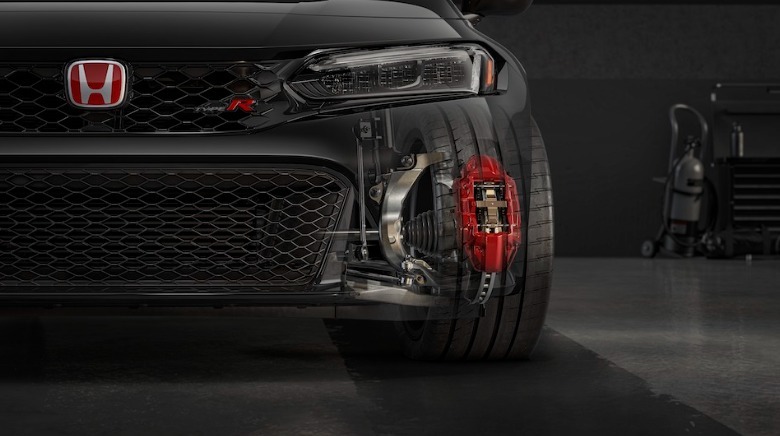 Honda Civic Type R front suspension