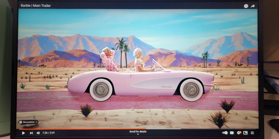 barbie trailer on acer chromebook plus 515