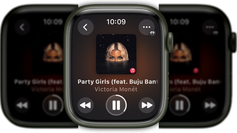 Apple Watch Now Playing app