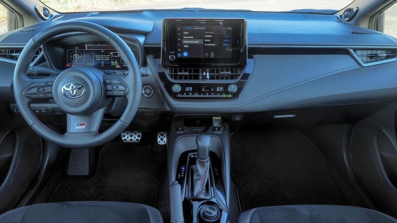 GR Corolla Dashboard