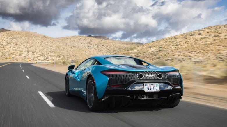 McLaren Artura on road