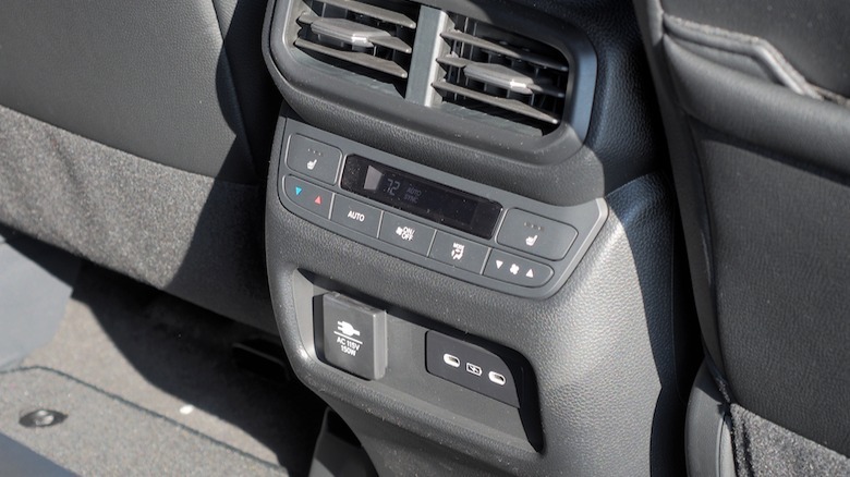 Passport rear controls and connectivity