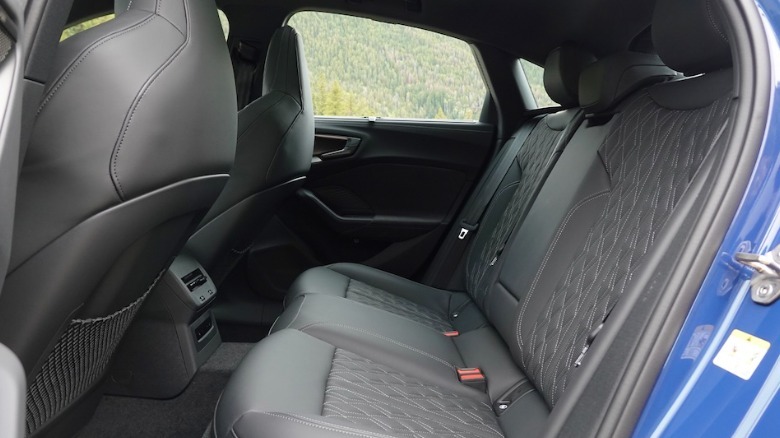 2025 Audi S5 rear cabin