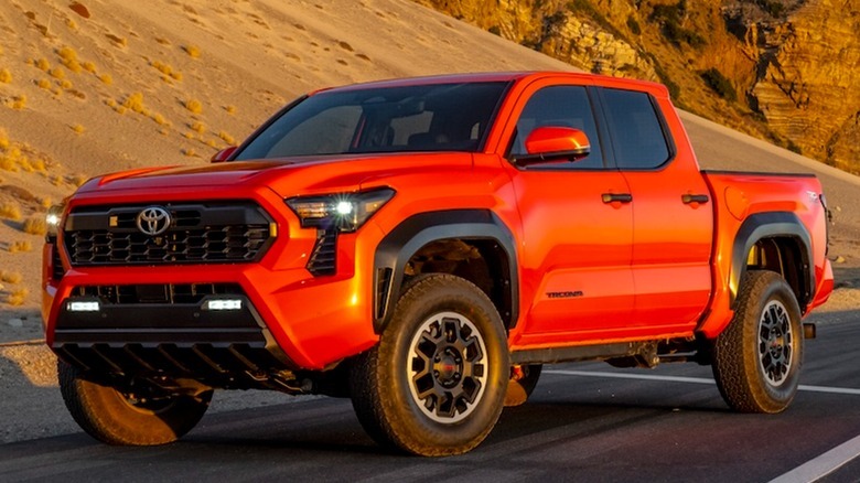 Toyota Tacoma TRD Sport parked