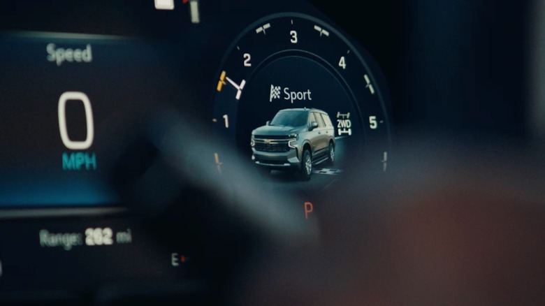 Tahoe RST Performance Edition gauges