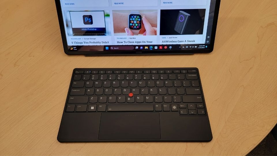 thinkpad x1 fold keyboard detached
