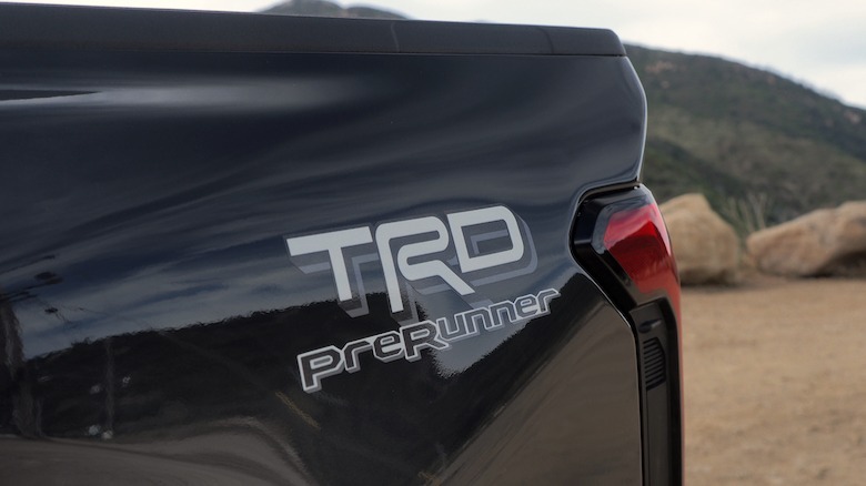 2024 Tacoma TRD PreRunner badge