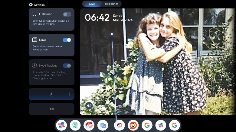 SpaceWalker app for Viture