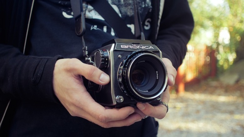 Bronica Camera with Nikon Lens
