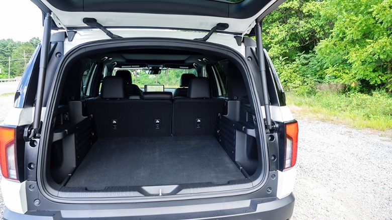 2026 Honda Passport rear cargo area