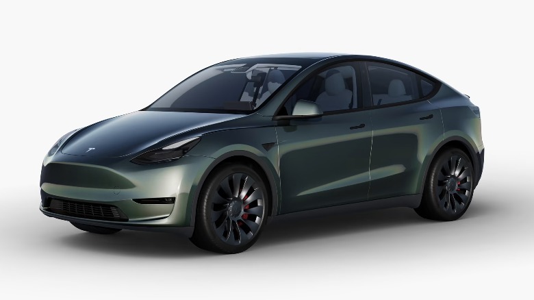 Tesla Forest Green Color Wrap