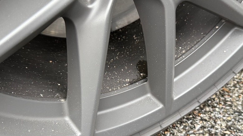 2025 Ford Mustang Dark Horse Premium Wheel Close Up