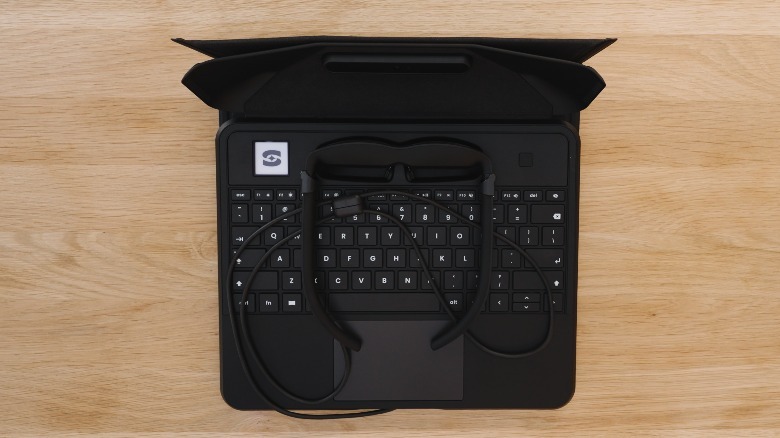 Top view of Spacetop