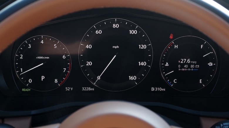 Mazda CX-90 Gauge cluster