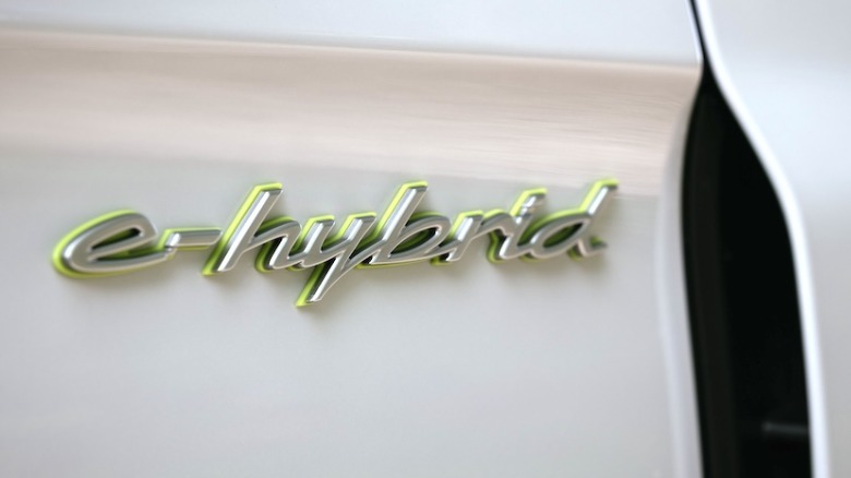 e-hybrid badge