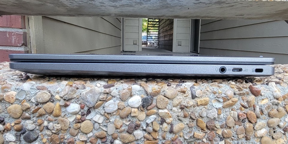 ports on right side of acer chromebook plus 515