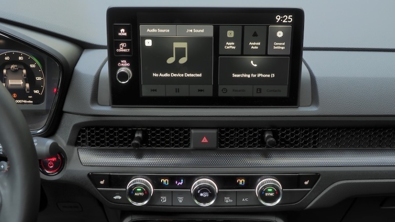 Infotainment system and climate control