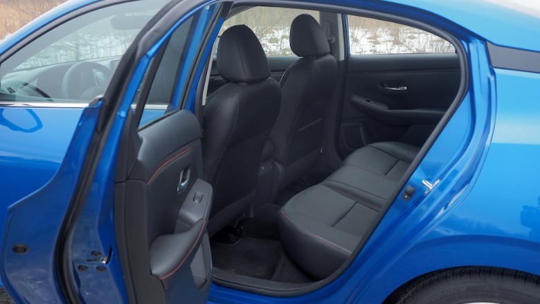 2025 Nissan Sentra rear seats