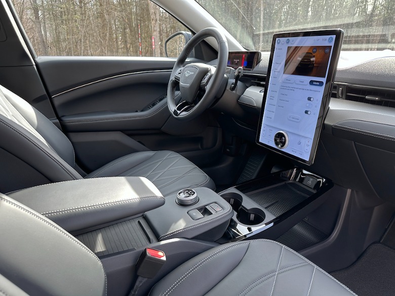 Mustang Mach-E cabin