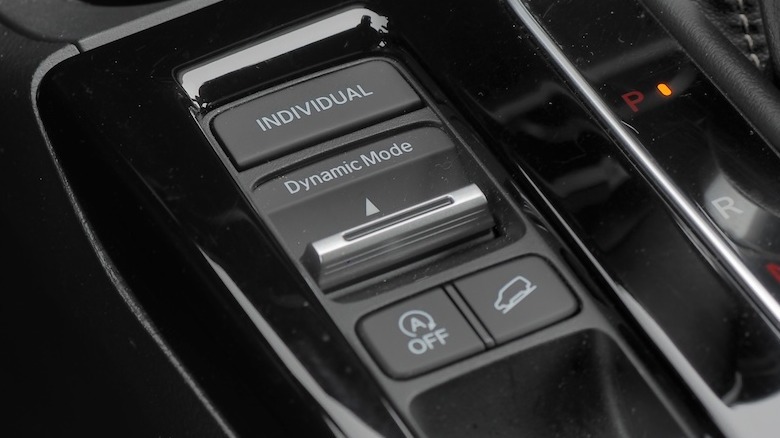 Drive mode controls