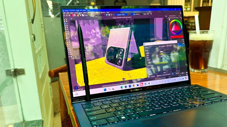 Editing on Asus ZenBook Duo (2024)