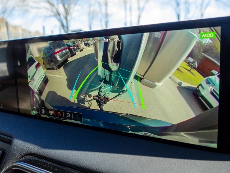 2025 Nissan Armada rear camera view