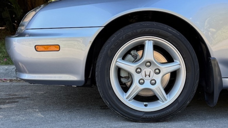 Fifth generation Honda Prelude front wheel